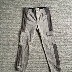 Womens Democracy Two-Tone Utility Cargo Pants
